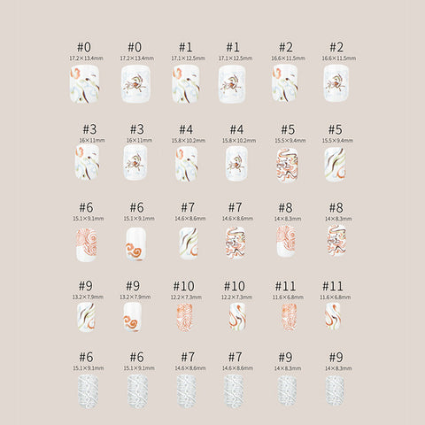 Winged Horse Artificial Nails Winged Horse Artificial Nails