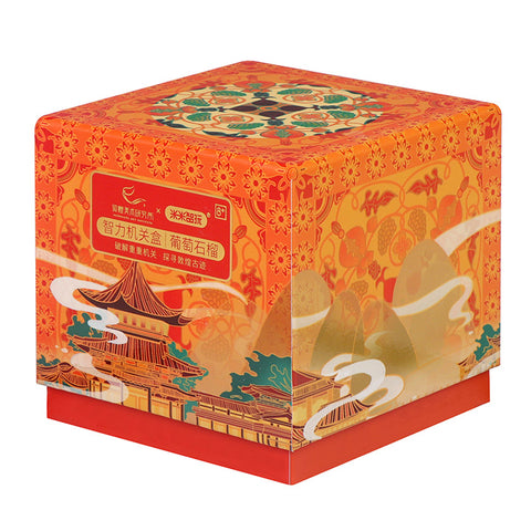 Patterns of Grape Pomegranate Puzzle Box Patterns of Grape Pomegranate Puzzle Box