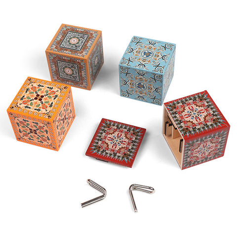 Three Hares with Conjoined Ears Puzzle Box Three Hares with Conjoined Ears Puzzle Box