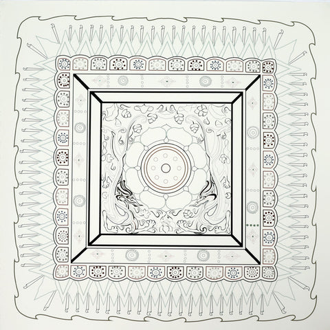 Twin Dragons Lotus Caisson Coloring Pages Twin Dragons Lotus Caisson Coloring Pages