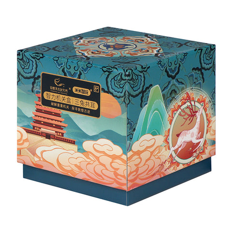 Three Hares with Conjoined Ears Puzzle Box Three Hares with Conjoined Ears Puzzle Box