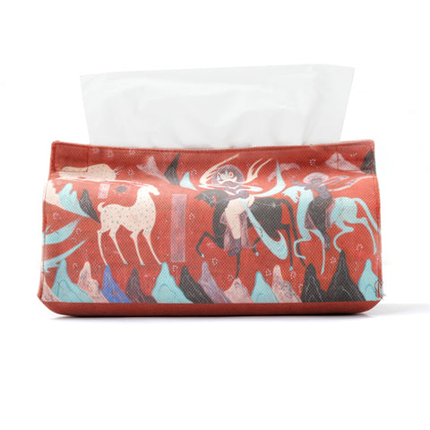 Nine-Colored Deer King Jataka Tissue Bag