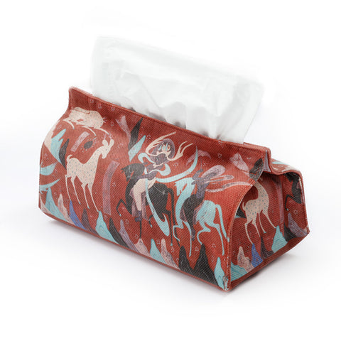 Nine-Colored Deer King Jataka Tissue Bag